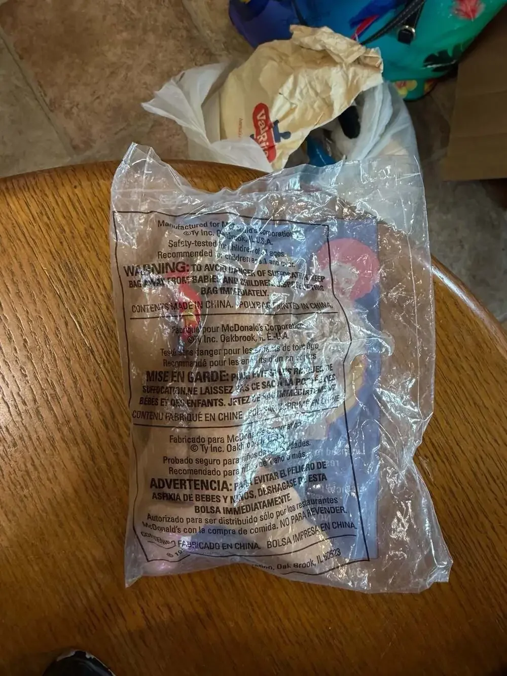 Ty Teenie Beanie Baby Spunky the Cocker Spaniel #4 McDonald's Happy Meal Toy 199